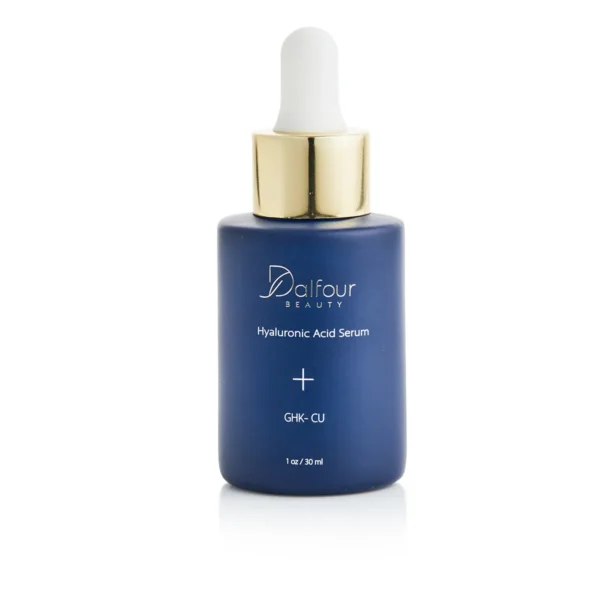 NEW! Dalfour Beauty Hyaluronic Serum Advanced Skin Hydration with Powerful Skin Firming + GHK-CU