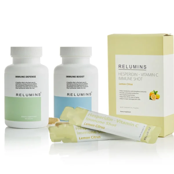 Complete Immune Support - Relumins Boost, Defense & Bioflavonoids with Natural C!