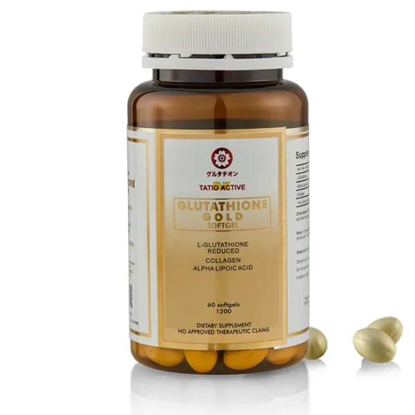 TatioActive from Tatiomax Gold Glutathione Whitening Gel Capsules With Collagen & Vitamin C - INSTANT SAVINGS !!