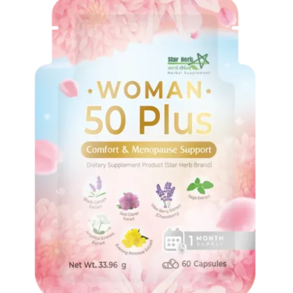 Woman 50 PLUS Comfort & Menopause Support Dietary Supplement Product