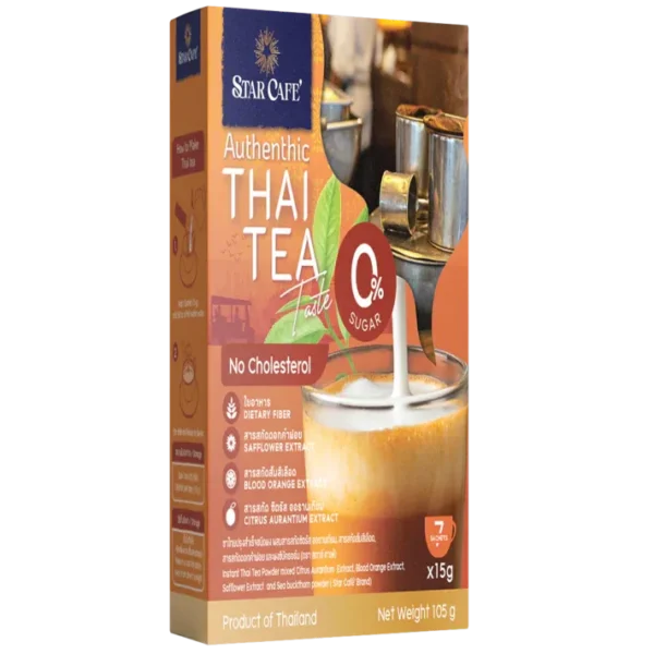 Instant Thai Tea Powder mixed Citrus Aurantium Extract