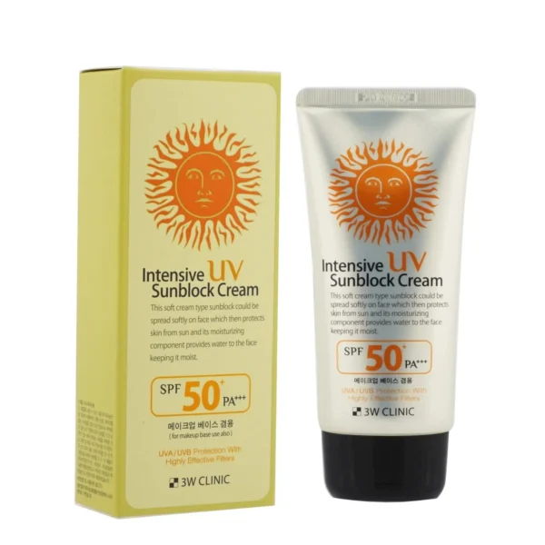 INTENSIVE uv sunblock cream Spf 50+pa+++