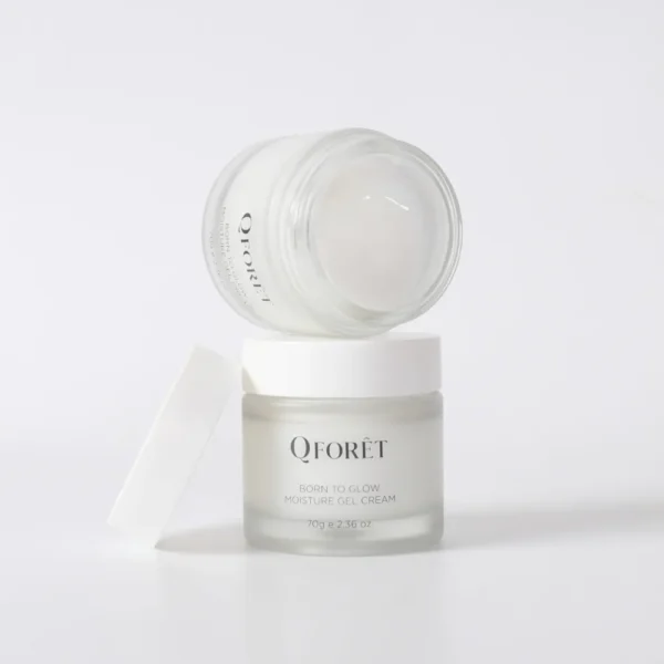 Qforet born to glow moisture gel cream