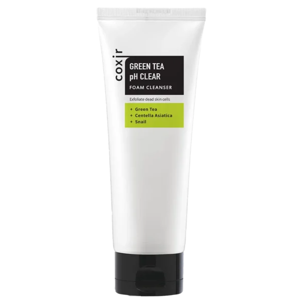 Coxir Green Tea pH Clear Foam Cleanser - 150ml