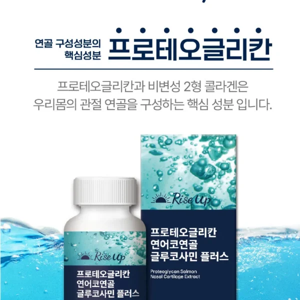 "RiseUp Proteoglycan" from salmon nasal cartilage extract