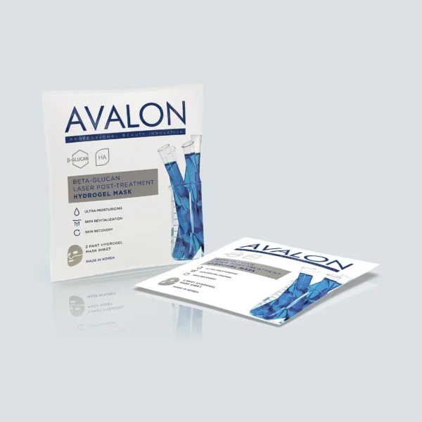 avalon beta glucan laser post treatment hydrogel mask