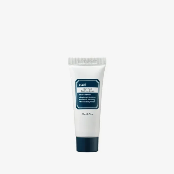 Dear Klairs Rich Moist Soothing Cream - 20ml