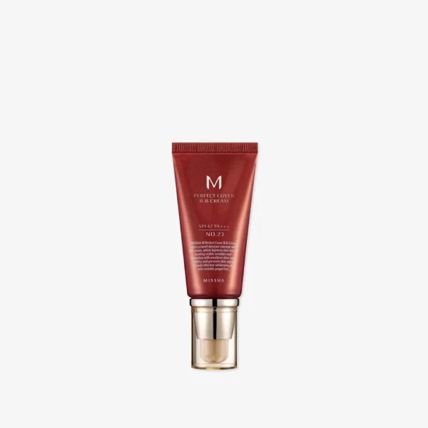 MISSHA M PERFECT COVER BB CREAM Shade -21 (Light Beige) SPF42 PA+++ - 50ml